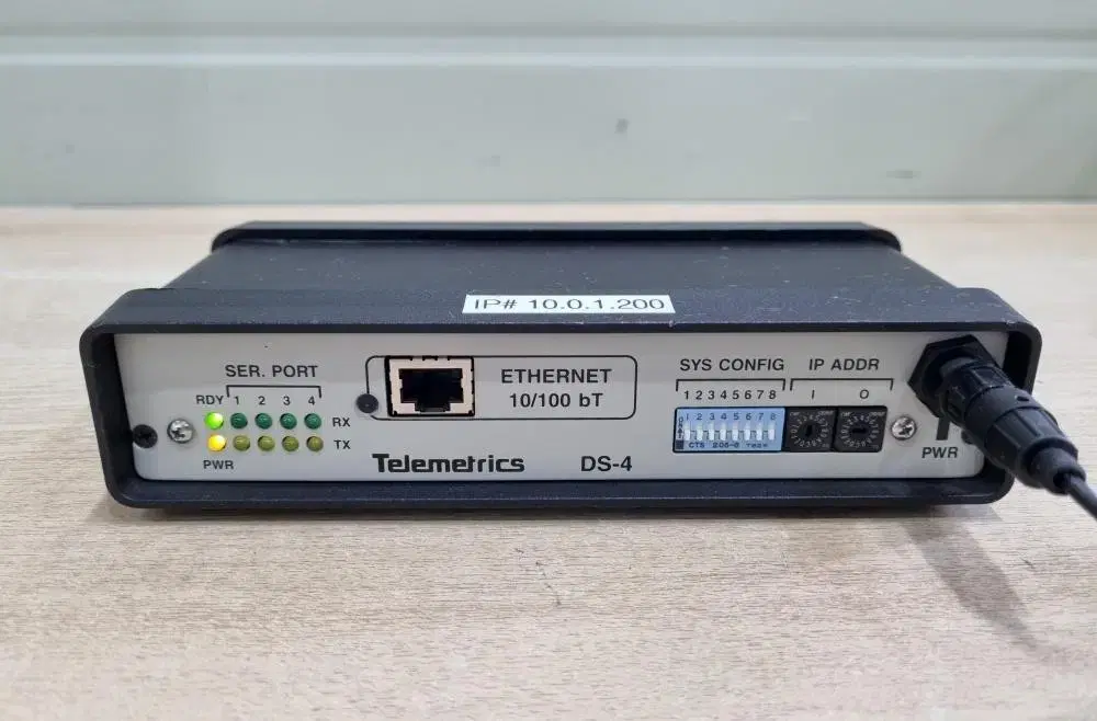 Telemetrics DS-4 Ethernet Device Server.